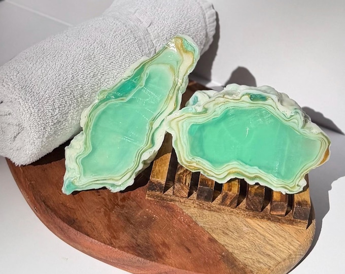 Handmade Artisan Geode Soap - Custom Order