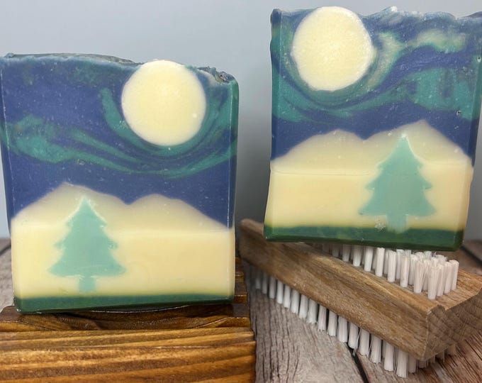 Handmade Artisan Spruce and Moon - Tallow Soap Bar