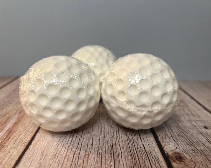 Handmade Artisan Golf Ball Bath Fizzy - Tee Time (4.8oz)