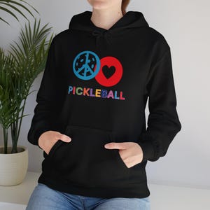 Felpa con cappuccio Pickleball, regalo per giocatore di Pickleball, maglione a tema sportivo, felpa unisex - regalo per la festa della mamma e del papà per il Pickleball