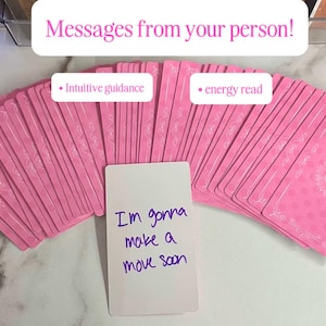 Mensagens da sua pessoa! Tiragem de 6 cartas, fofa, amor, tarô, oráculo, intuitiva, o que eles querem que você saiba, no mesmo dia.