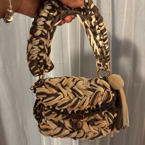 Crochet handbag