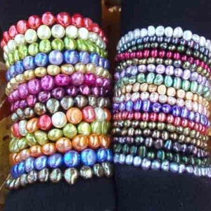 Alda&#39;s Maine Finest Friendship Freedom Pearl Bracelets 4-9mm, AAA, highest quality, white or majestic colors. Special 2025, Freedom Four