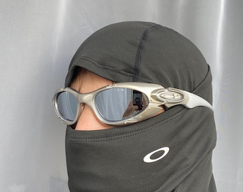 90’s  silver  Oakley plate splice minute Y2k Rare Vintage Gorpcore Polarized Sunglasses USA