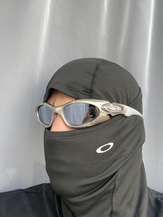 【美品】オークリー oakley ミニット 00p y2k polarized 90's Silver Oakley Plate Splice Minute Y2k Rare Vintage Gorpcore