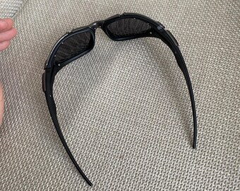 90's Silver Oakley Plate Splice Minute Y2k Rare Vintage Gorpcore