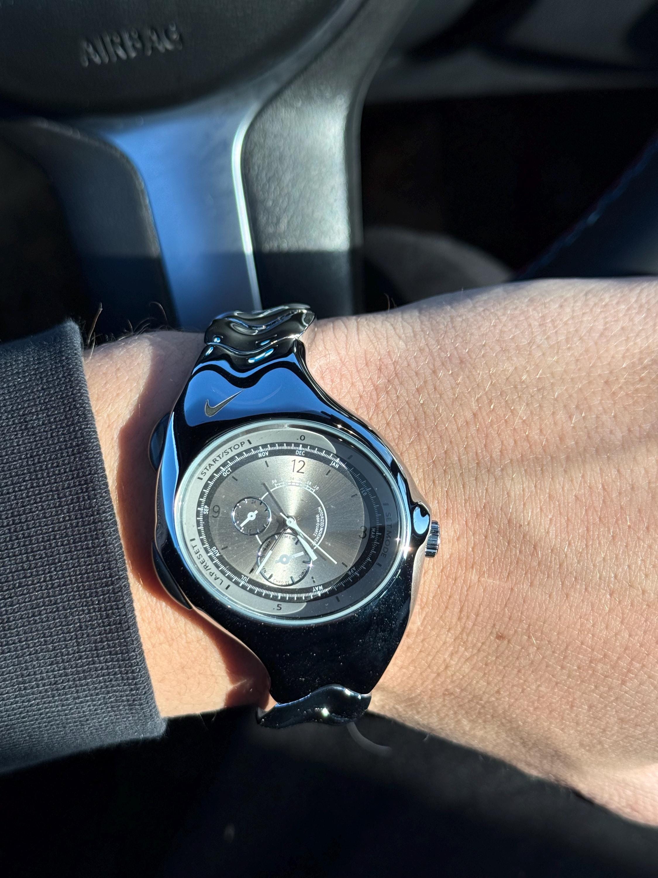 The Nike Triax Armored Chrono Watch is a Classic Model With an