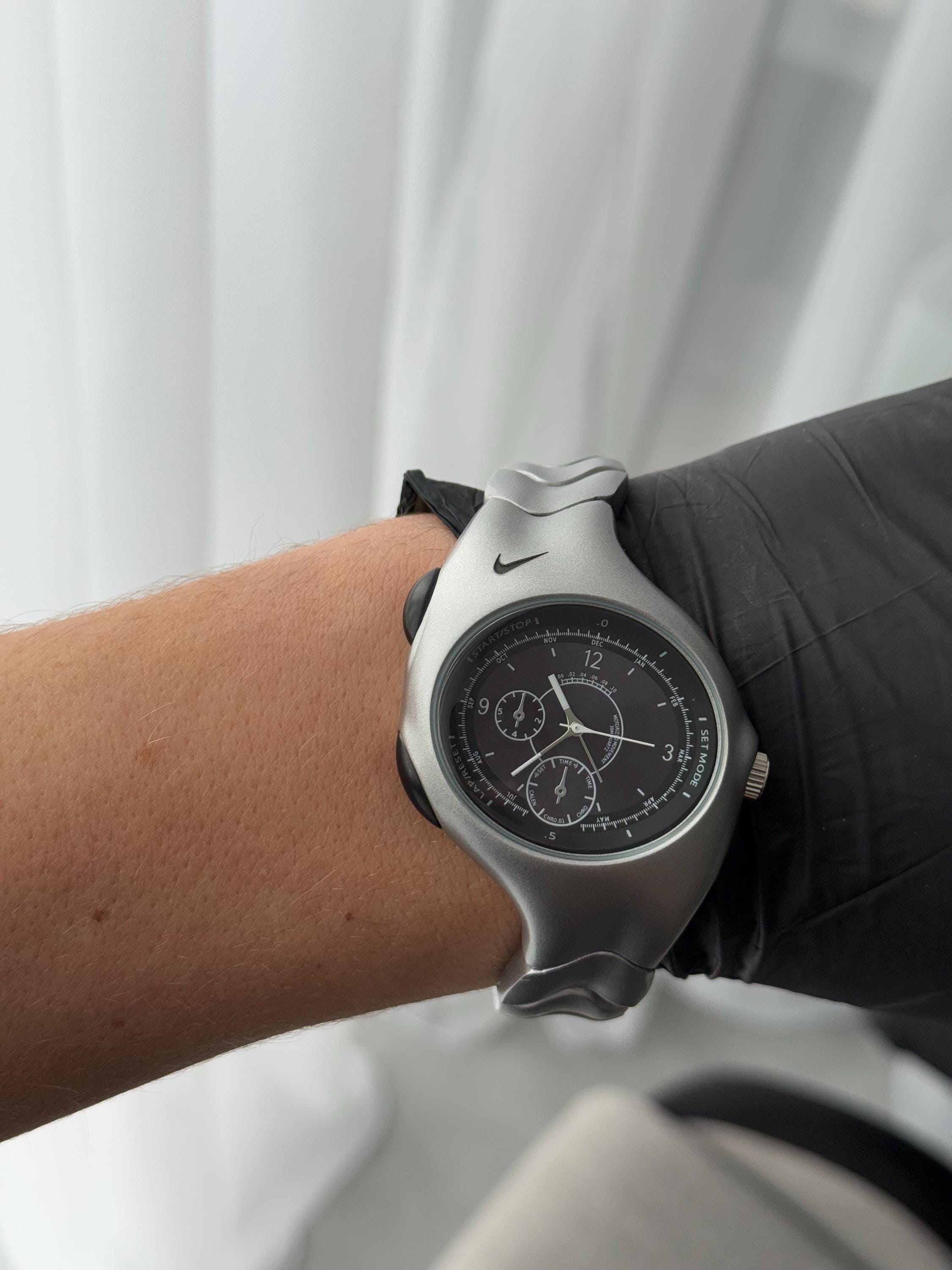 The Nike Triax Armored Chrono Watch is a Classic Model With an