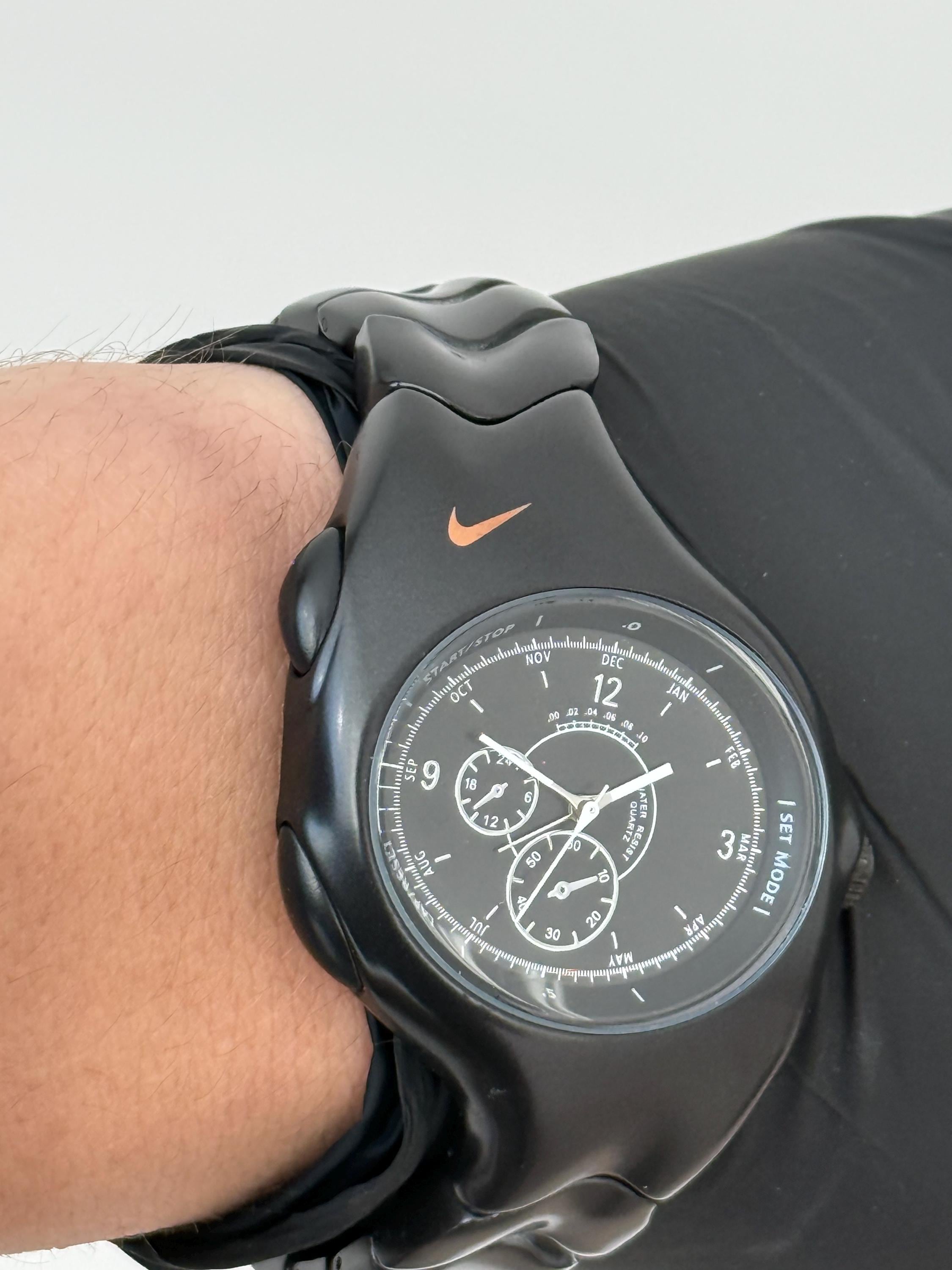 The Nike Triax Armored Chrono Watch is a Classic Model With an