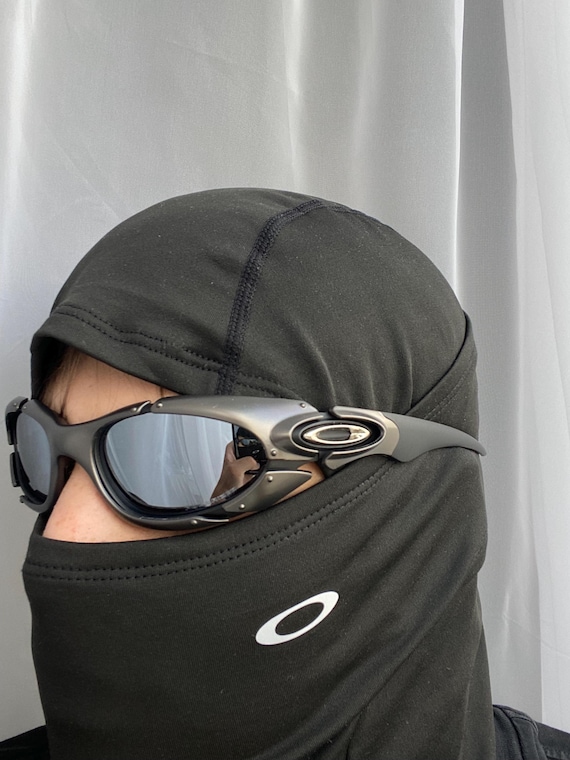 90's Silver Oakley Plate Splice Minute Y2k Rare Vintage Gorpcore