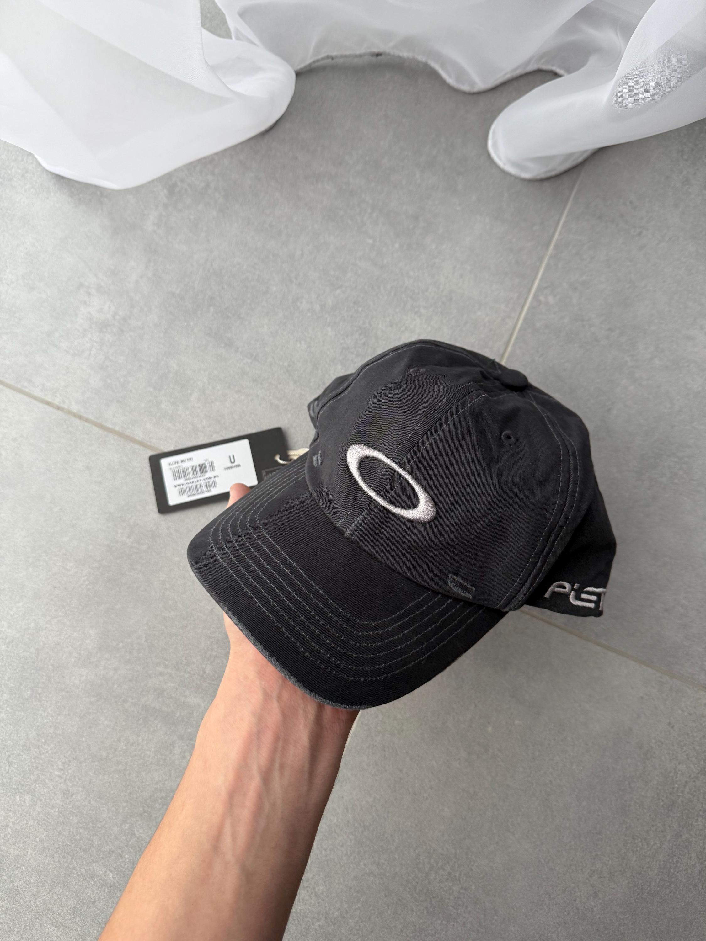 NEW OAKLEY X PIET Cap Distressed O Logo Big Logo Hat Cap