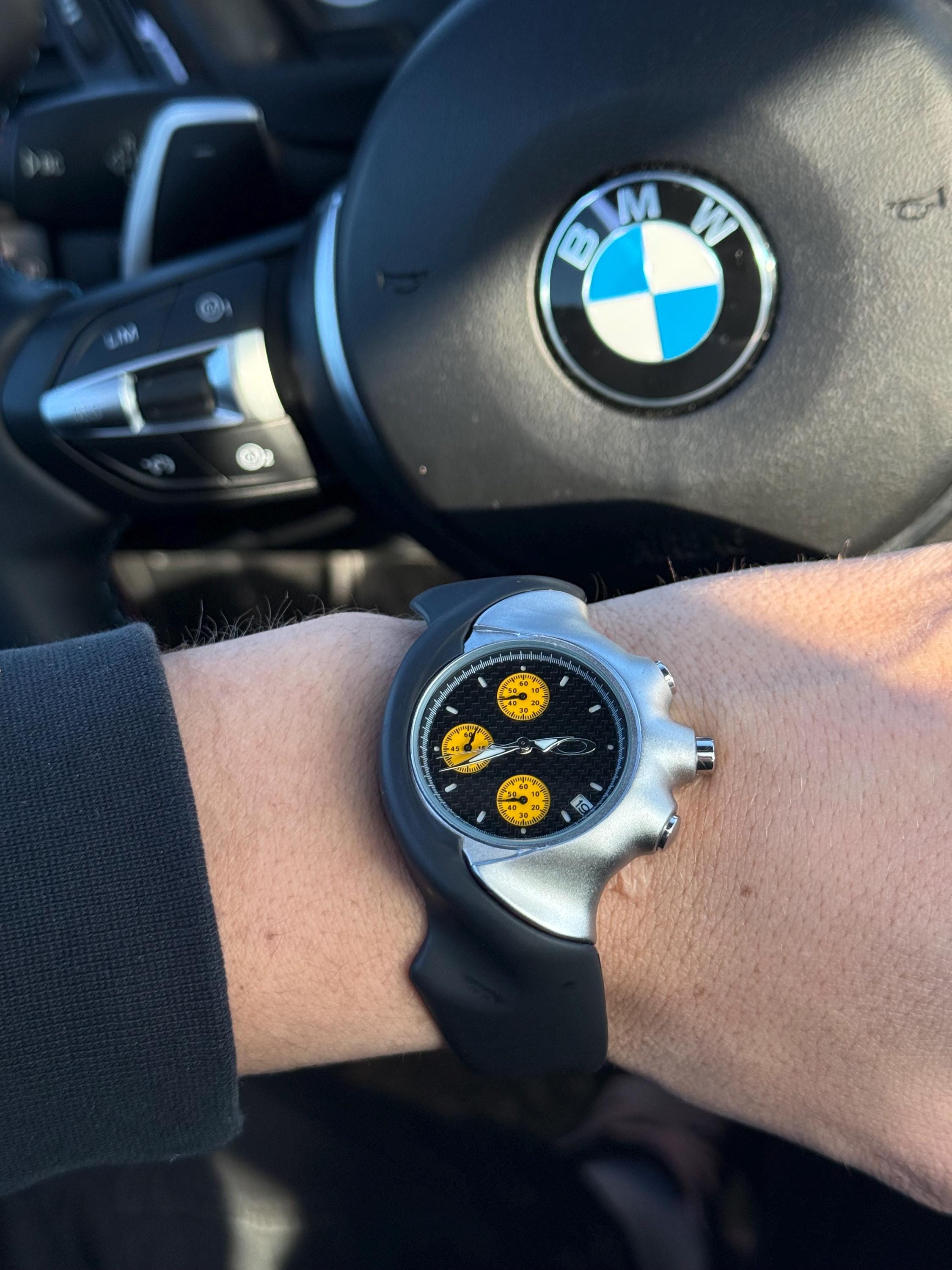 Vintage Oakley Watch Blade Hype Y2k Avantgarde Opium Gorpcore
