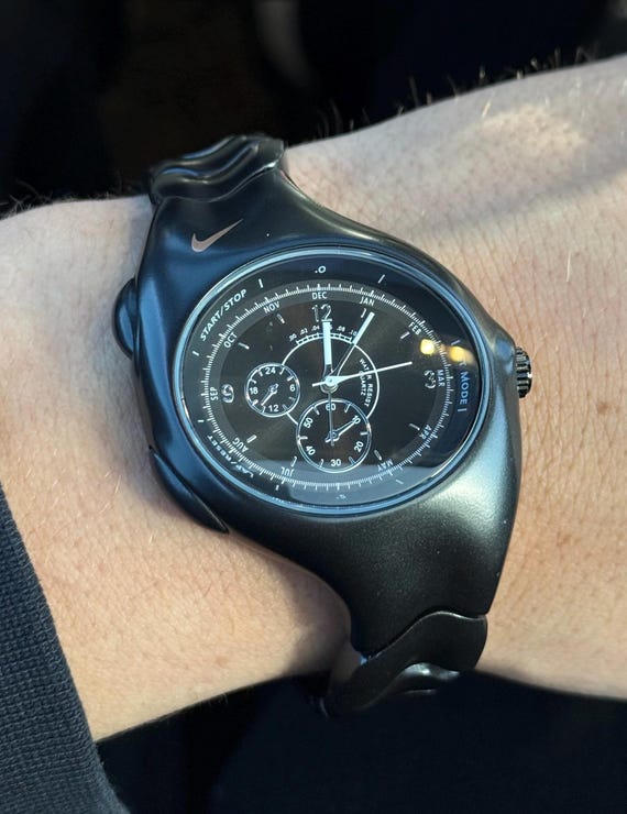 The Nike Triax Armored Chrono Watch is a Classic Model With an