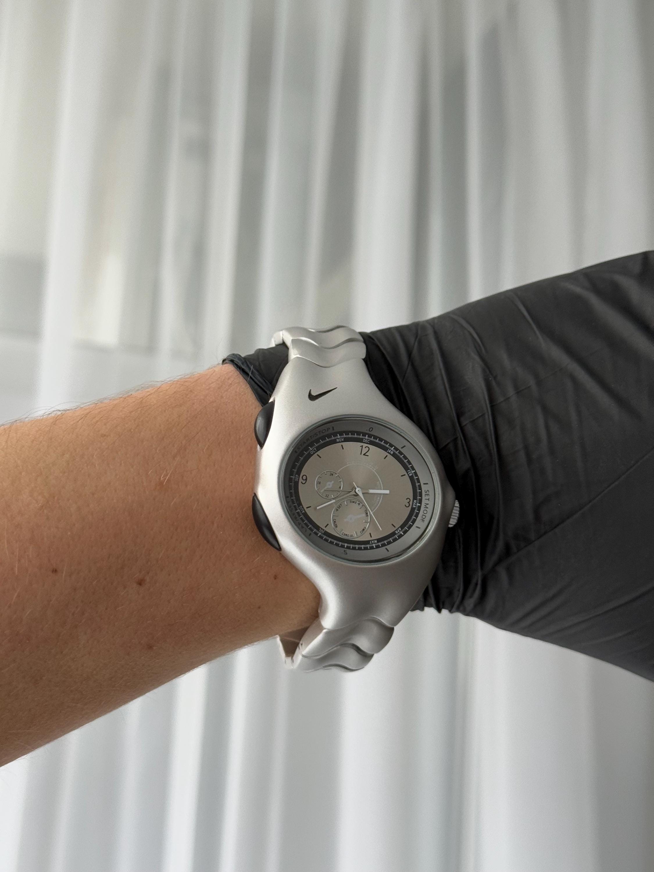 The Nike Triax Armored Chrono Watch is a Classic Model With an