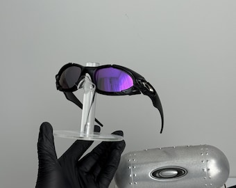 OAKLEY オークリー サングラス レッドミラーレンズ Y2K ヴィンテージ オークリー プレート偏光サングラス Y2K ゴープコア