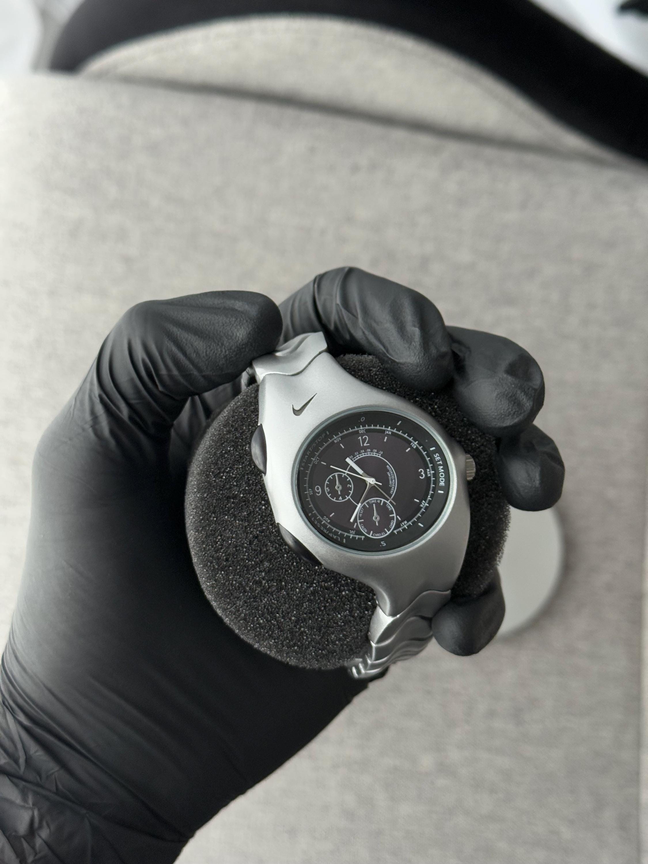 The Nike Triax Armored Chrono Watch is a Classic Model With an