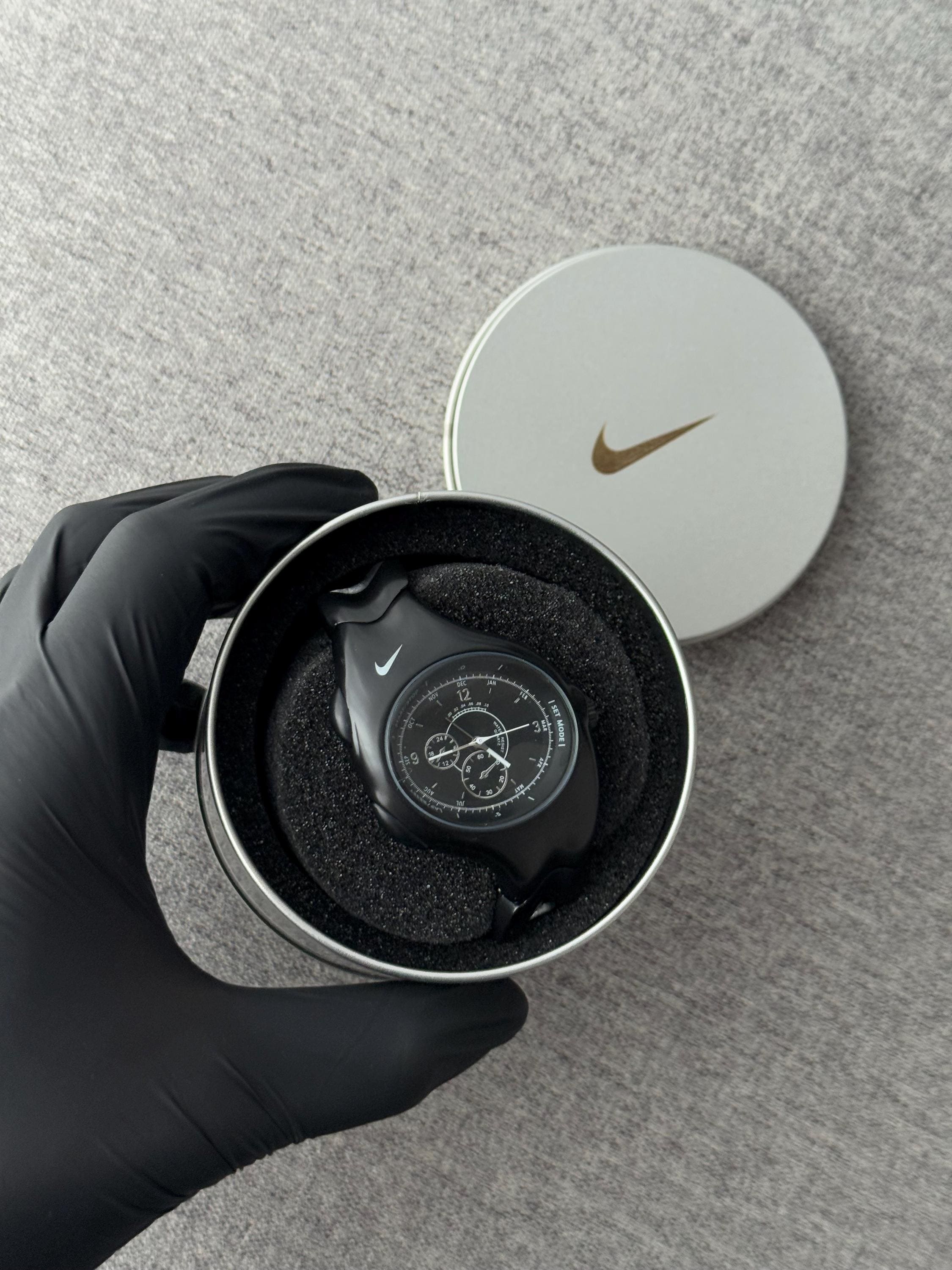The Nike Triax Armored Chrono Watch is a Classic Model With an
