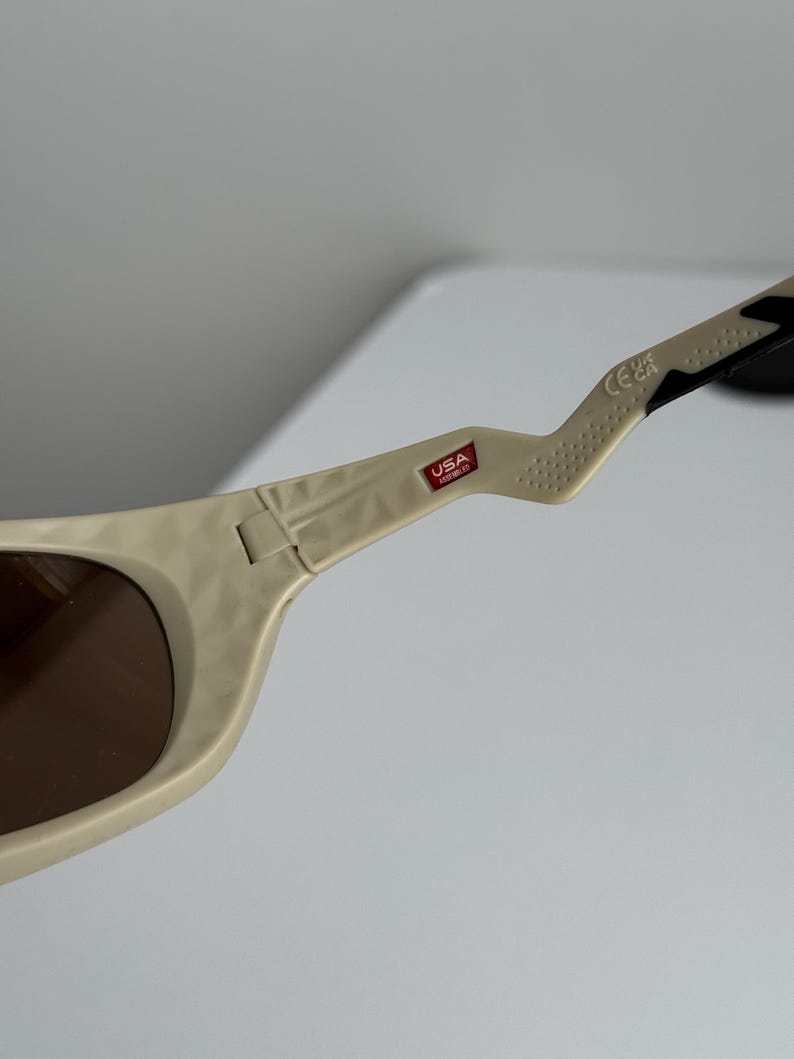 Vintage 00-talsstil Oakley Oakley Lateralis solglasögon utomhusglasögon gorpcore avantgarde hype minute splice y2k witch polariserade bild 11