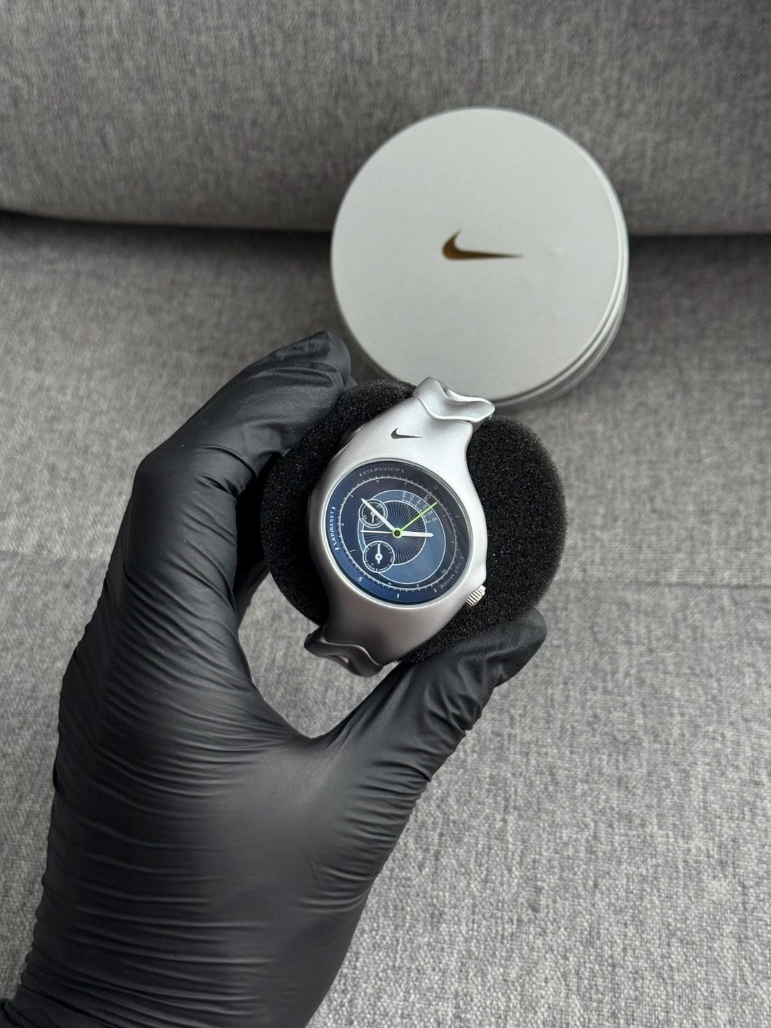 The Nike Triax Armored Chrono Watch is a Classic Model With an
