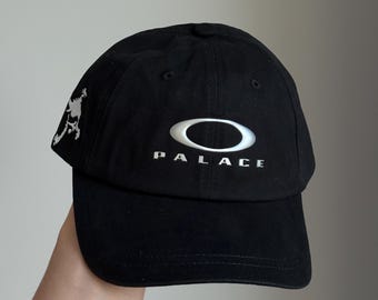 Vintage Oakley X Palace Hat Cap Skull Avantgarde Gorpcore Hype