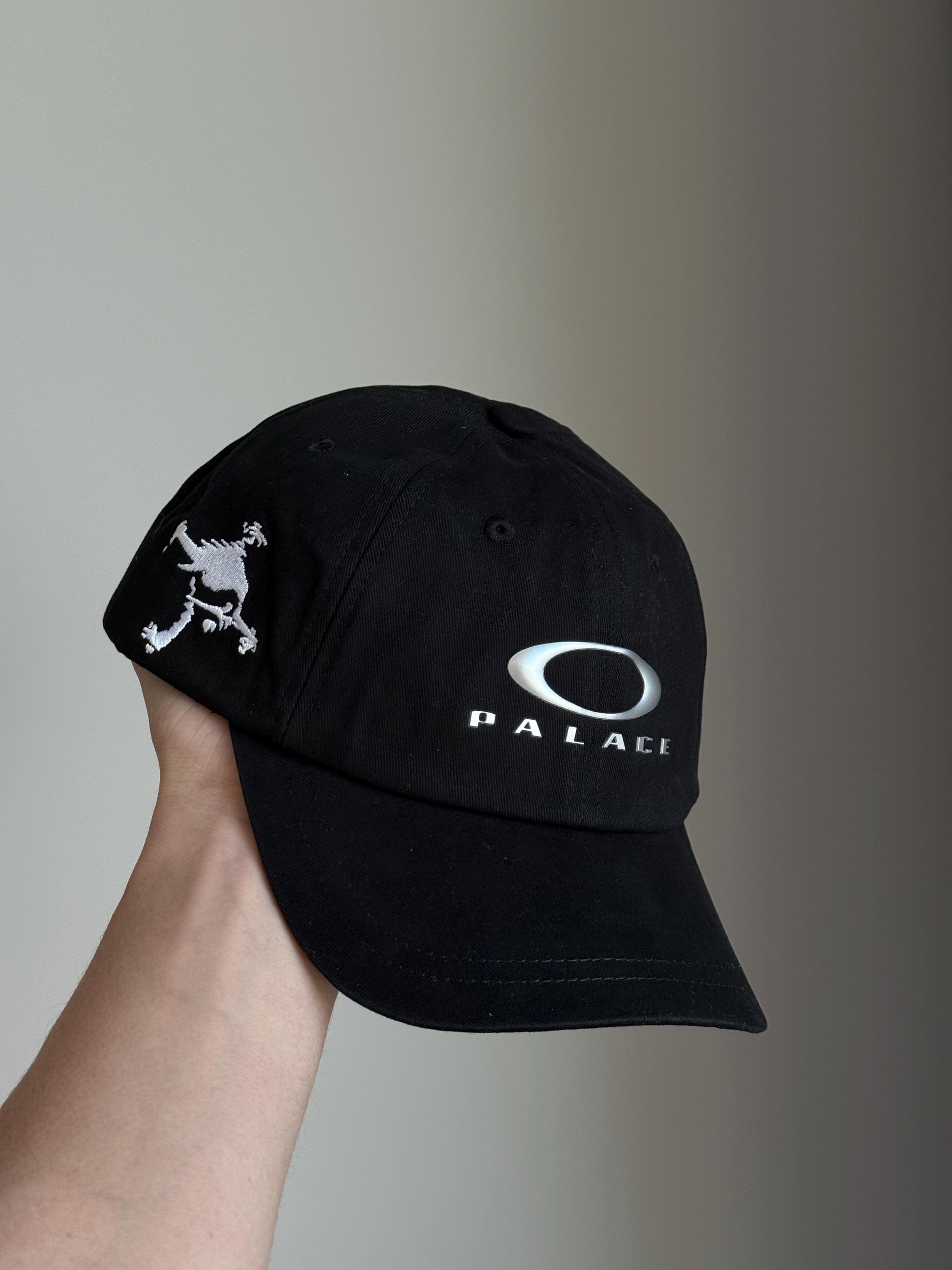 Vintage Oakley X Palace Hat Cap Skull Avantgarde Gorpcore Hype