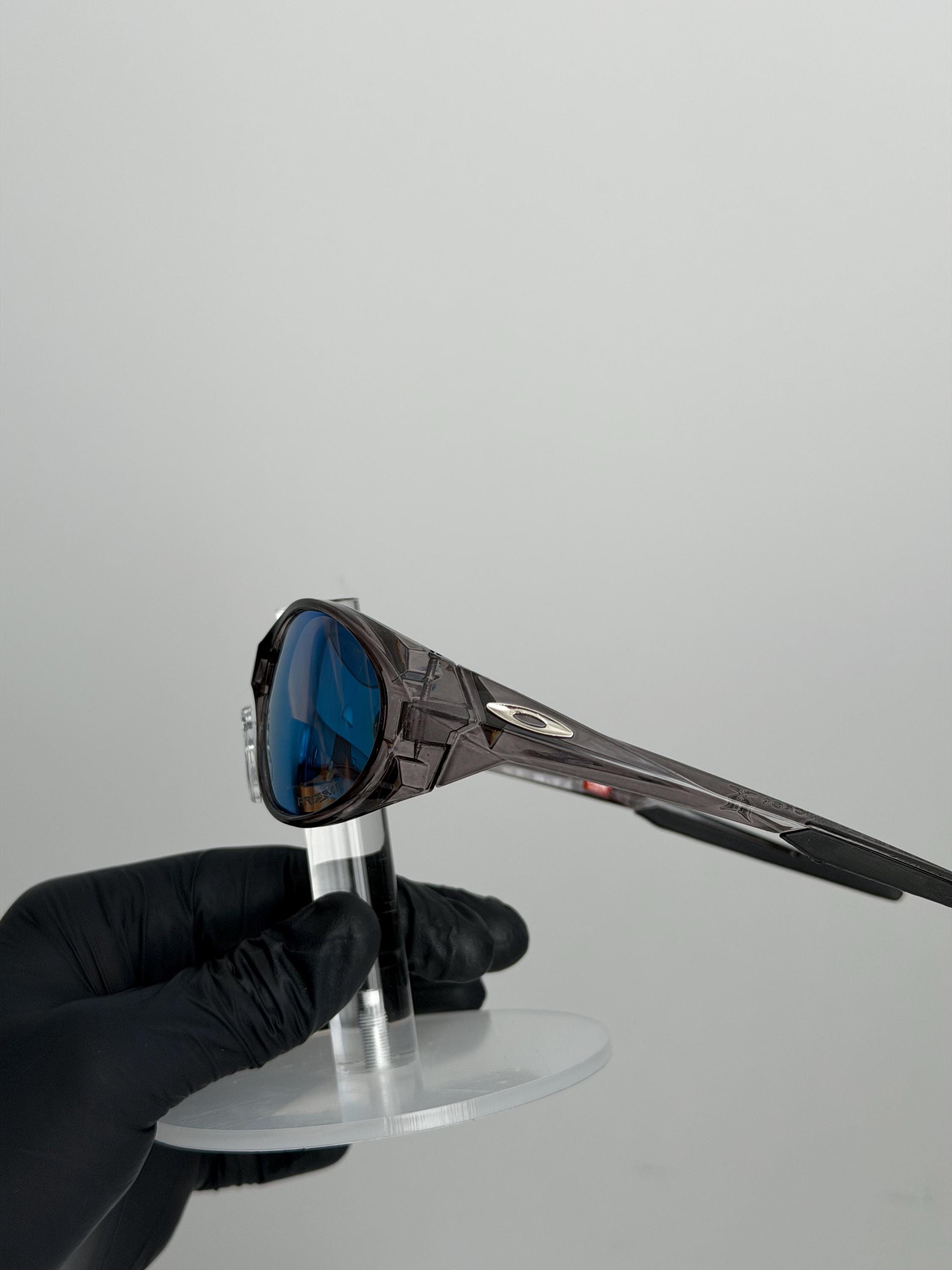 Sunglasses Oakley Eye Jacket X Black Blue Vintage Glasses for