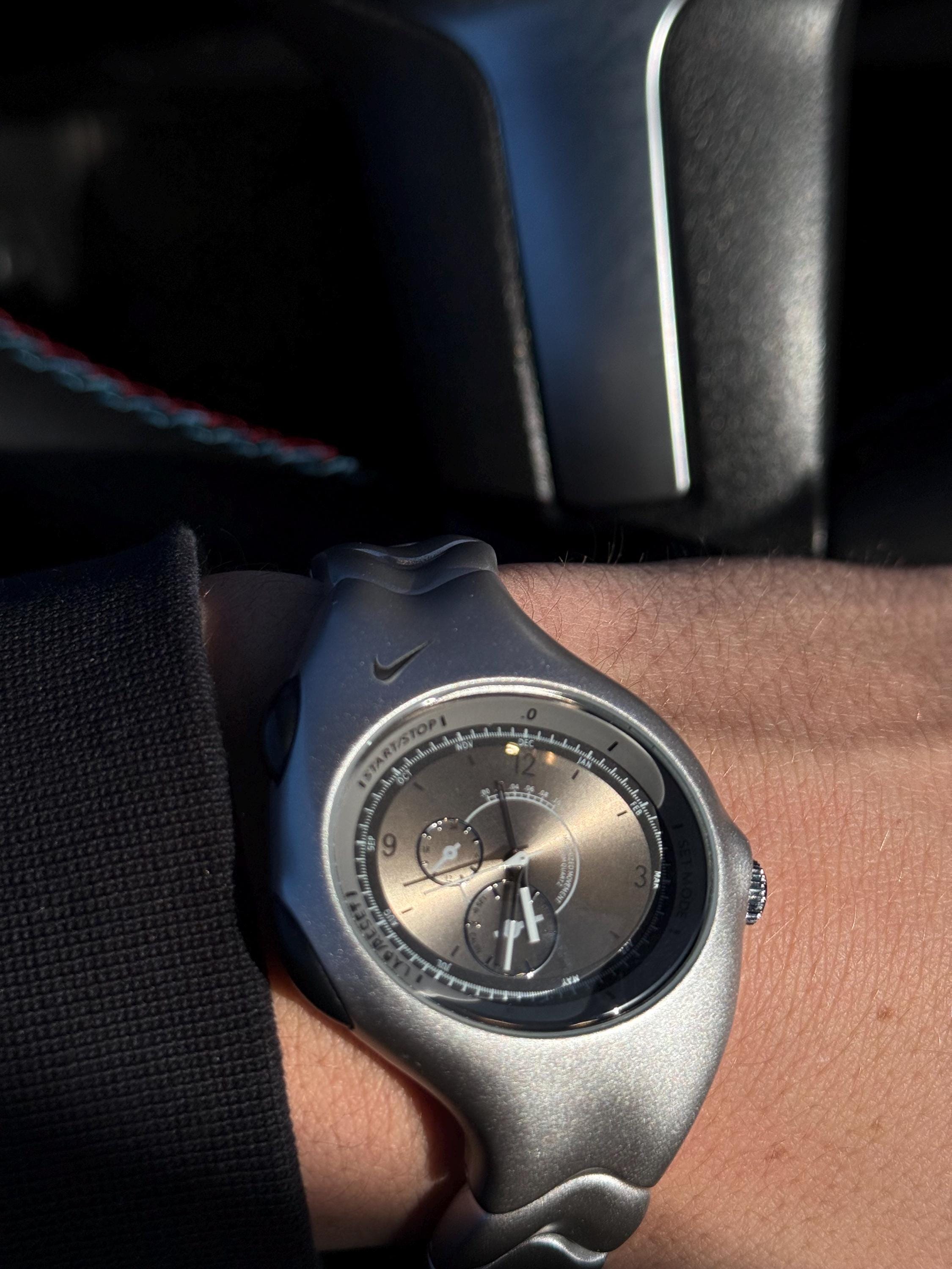 The Nike Triax Armored Chrono Watch is a Classic Model With an 