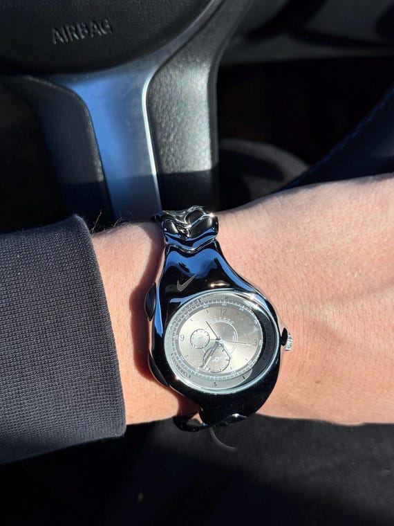 The Nike Triax Armored Chrono Watch is a Classic Model With an