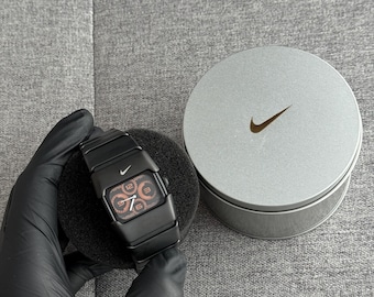 The Nike D-Line Armored watch is a classic model with an innovative design, a retro-inspired accessory black box case avantgarde y2k