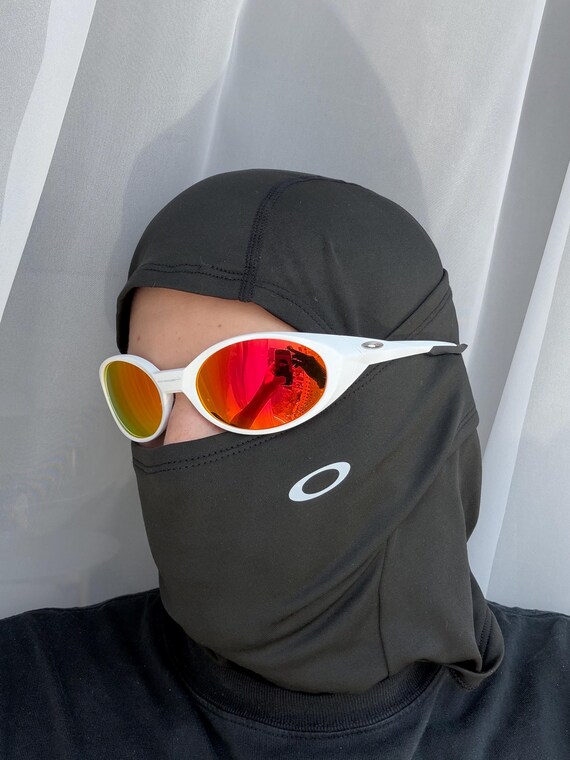Sunglasses Oakley Eye Jacket X White Vintage Glasses for Cycling