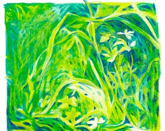 Grass art print