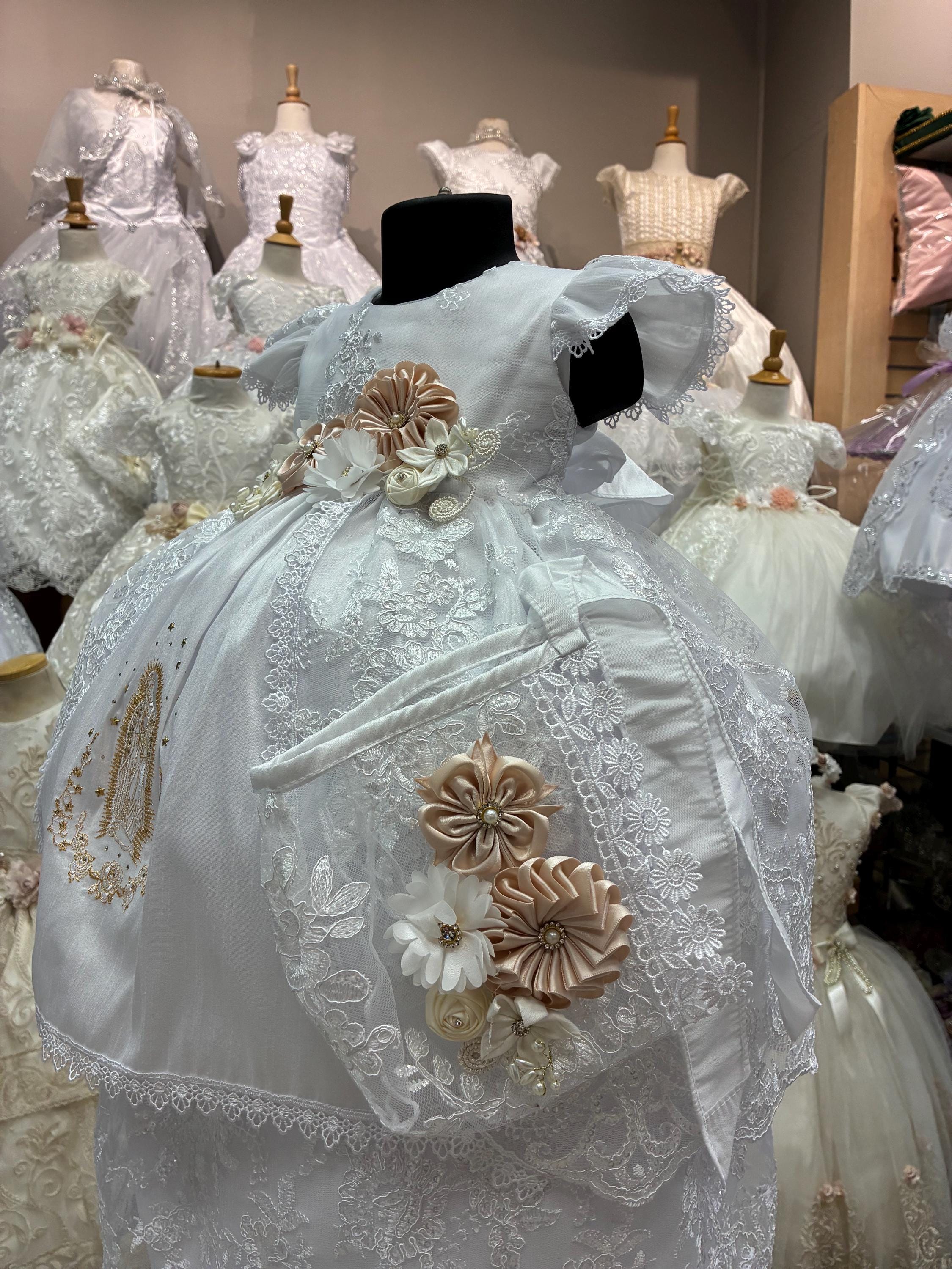 baptism dresses with our lady of guadalupe Dress the Virgencita De Drop: CW25 2025
