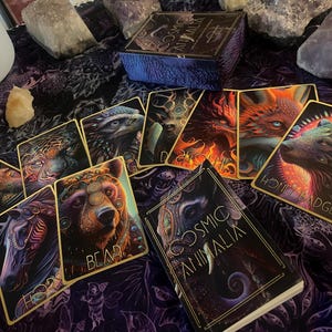 oracle deck, spirit animal, numerology, animal tarot cards, tarot deck