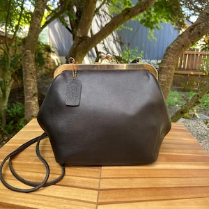 vintage coach old ✨9960 leather bag read Older Coach Bags - Etsy