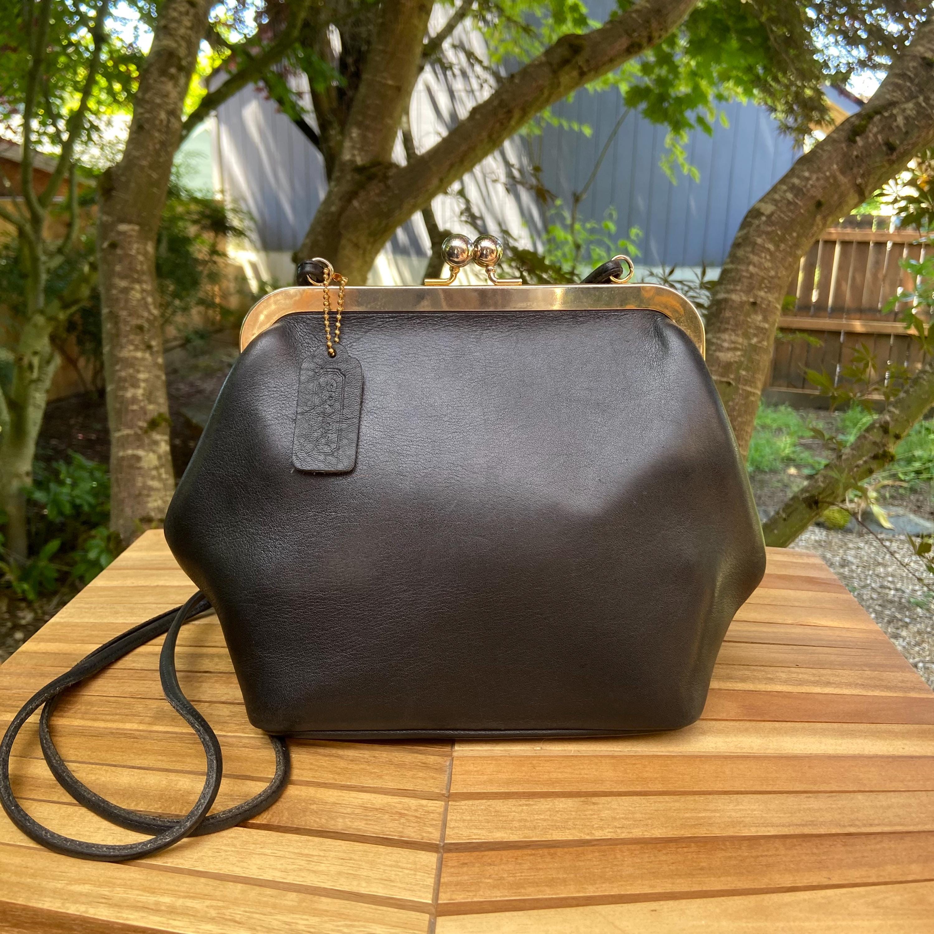 若者に人気のブランド Coach Etsy - Black Purse Coin 小物