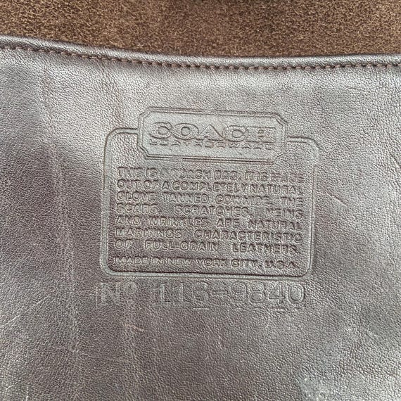 Vintage Coach Blazer Bag | Style 9830 | Mahogany | Made in NYC - Etsy