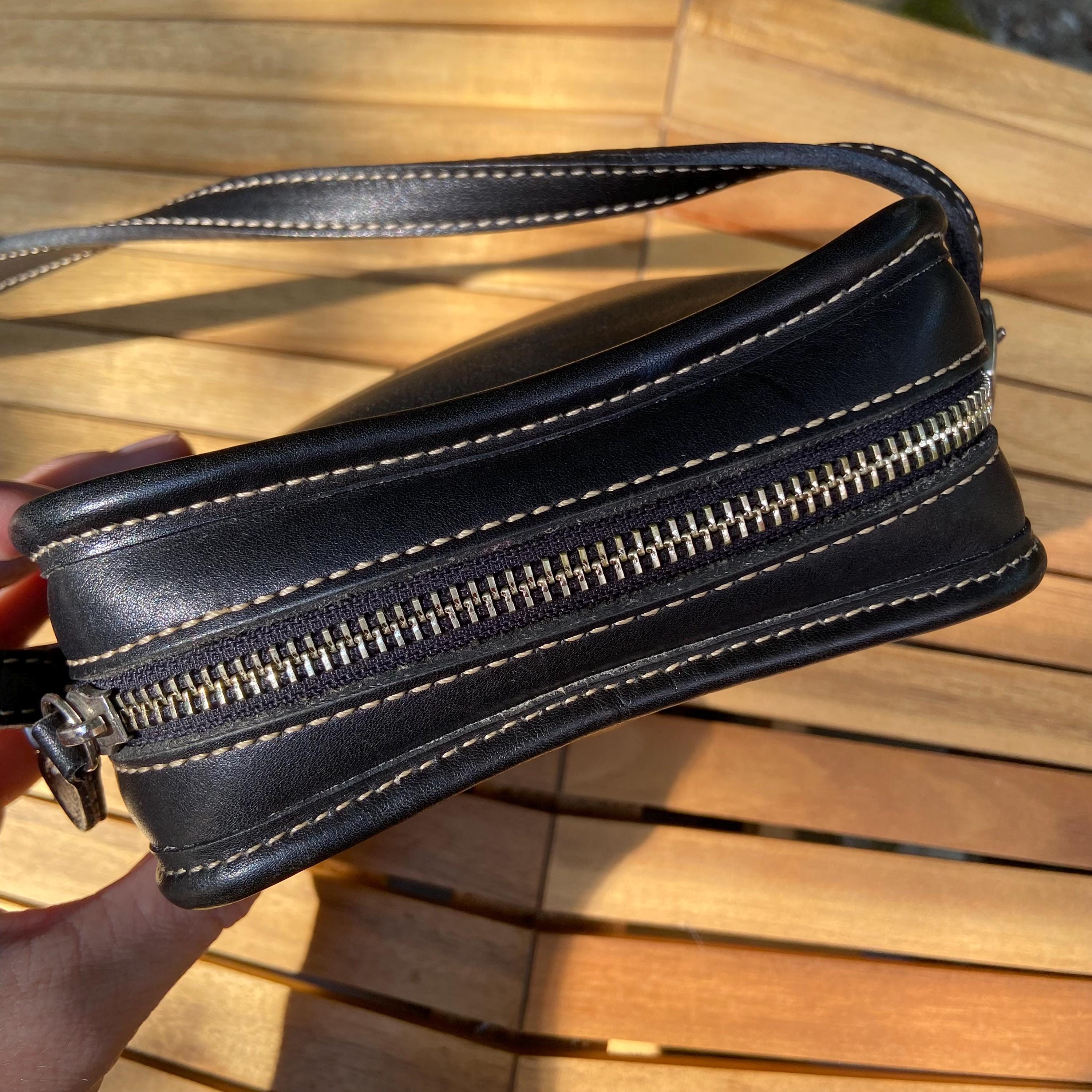 COACH ブラックデニム ストレート Vintage Coach Bellini Zip | Style 9139 | Black With Contrast