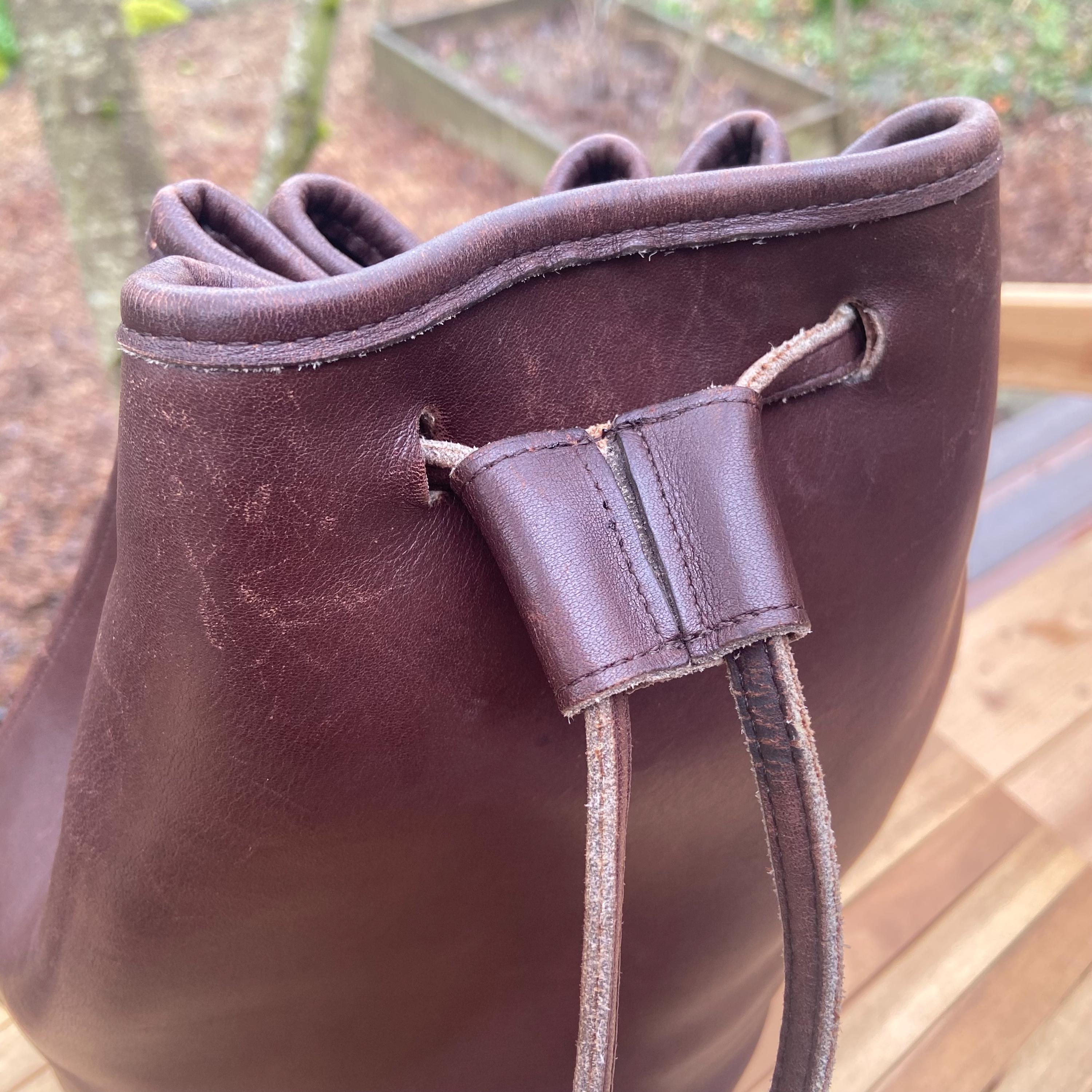 Coach Vintage The Sling Large Backpack in Mahogany 9929 Vintage Coach The Sling 9929 Purple USA 1990 main image 3