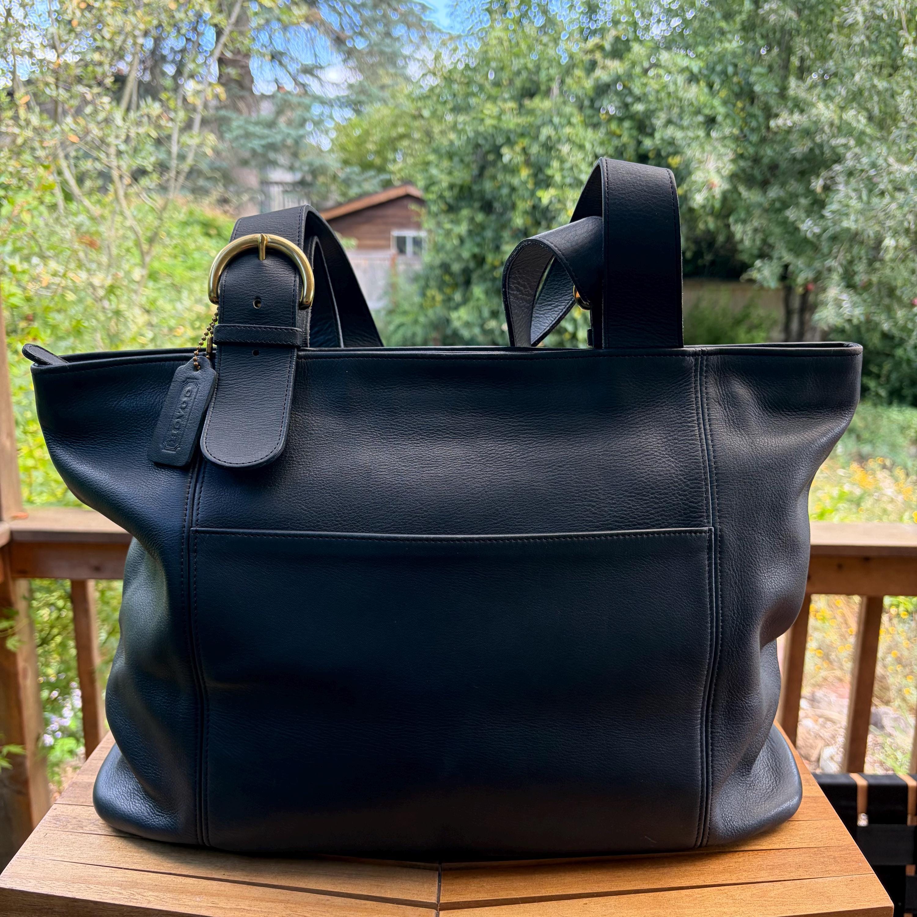 Vintage Coach Tote - Etsy Canada