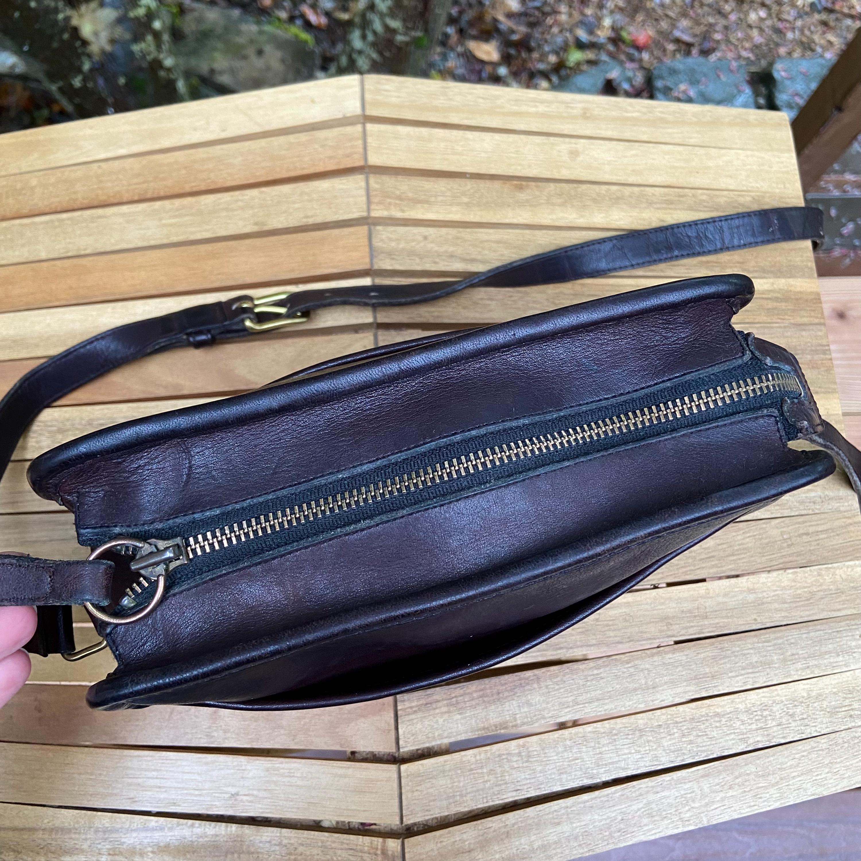Vintage Coach Blazer Bag | Style 9830 | Mahogany | Made in NYC - Etsy