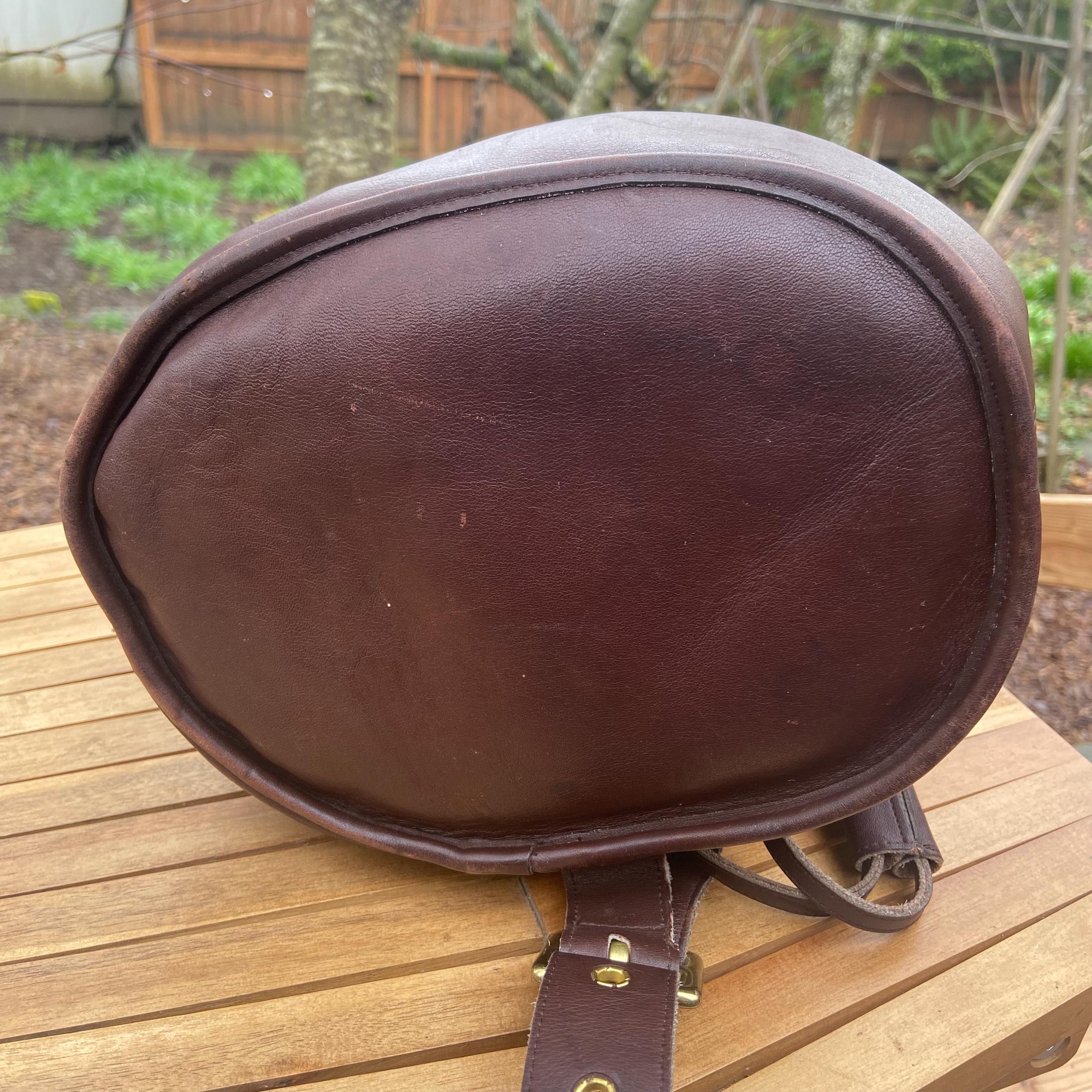 Coach Vintage The Sling Large Backpack in Mahogany 9929 Vintage Coach The Sling 9929 Purple USA 1990 main image 2