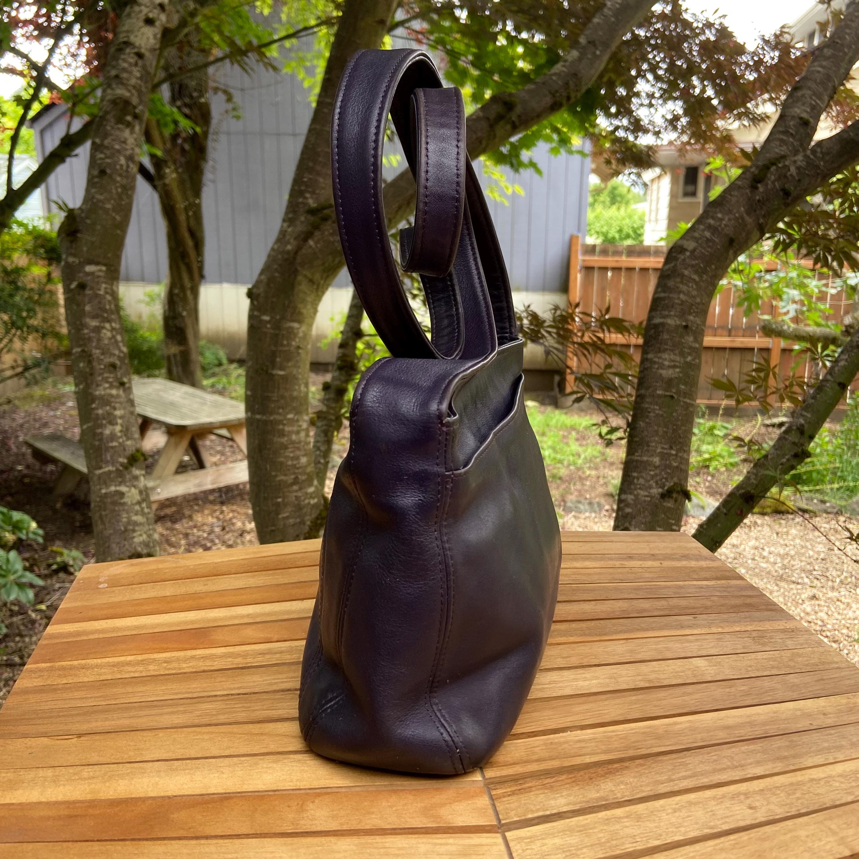 Vintage Coach Lexington Zip | Style 4186 | Ink | Made in DR