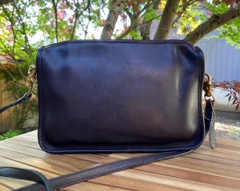 Vintage Coach Companion Bag | Style 9300 | Navy 