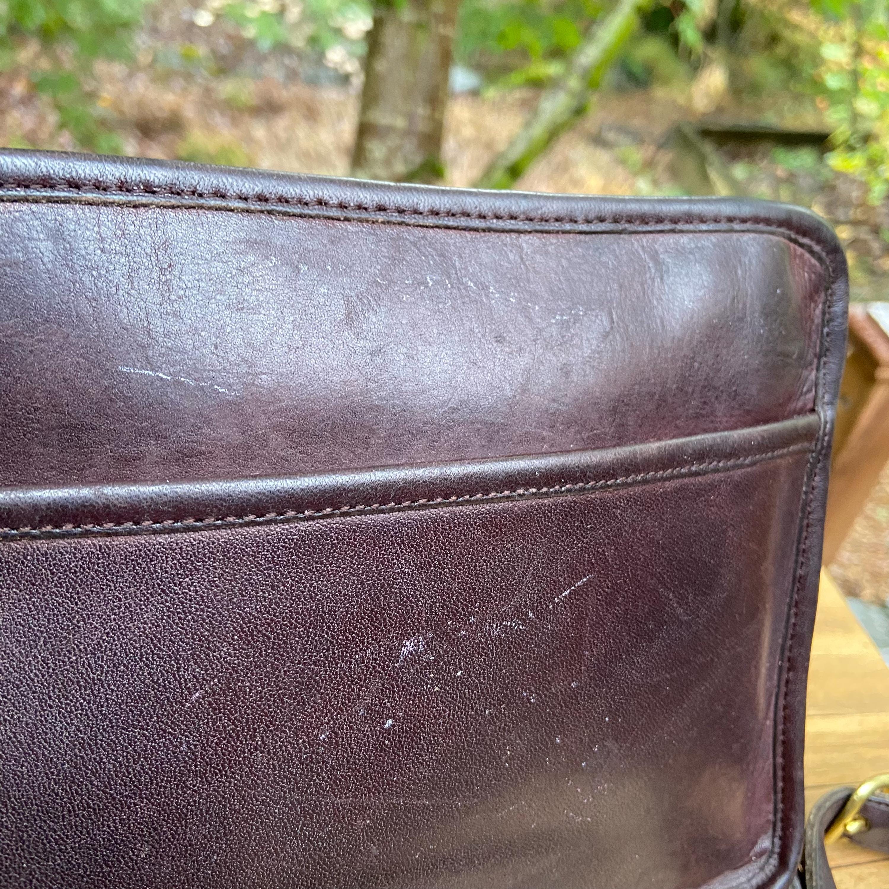 Vintage Coach Blazer Bag | Style 9830 | Mahogany | Made in NYC - Etsy