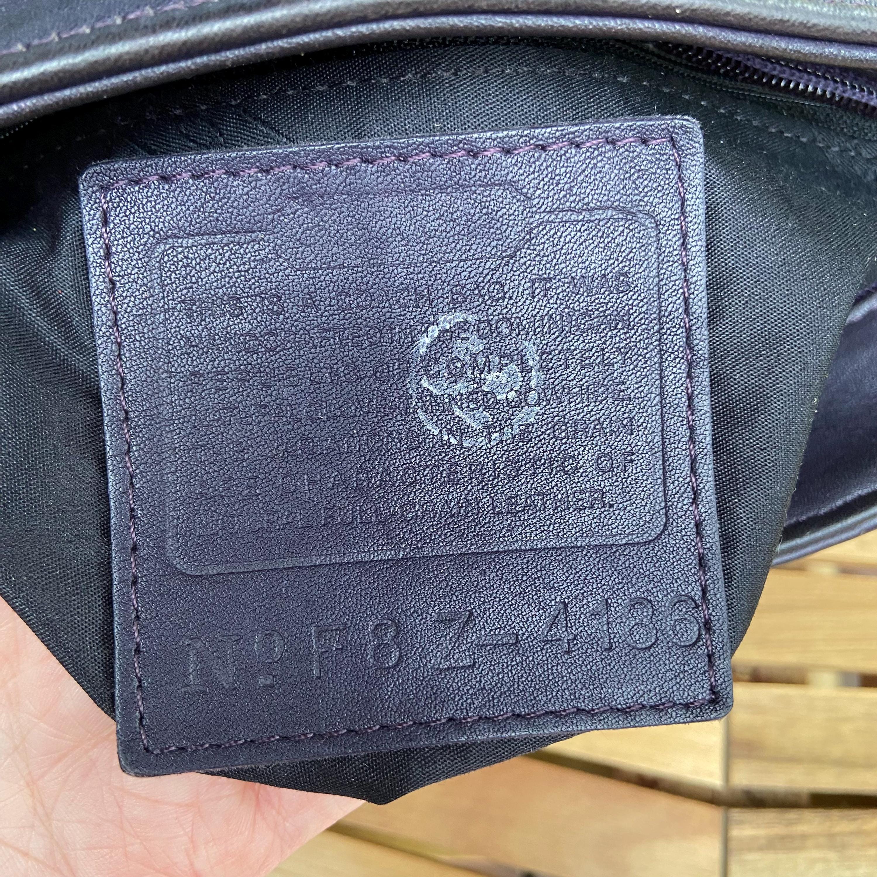 Vintage Coach Lexington Zip | Style 4186 | Ink | Made in DR