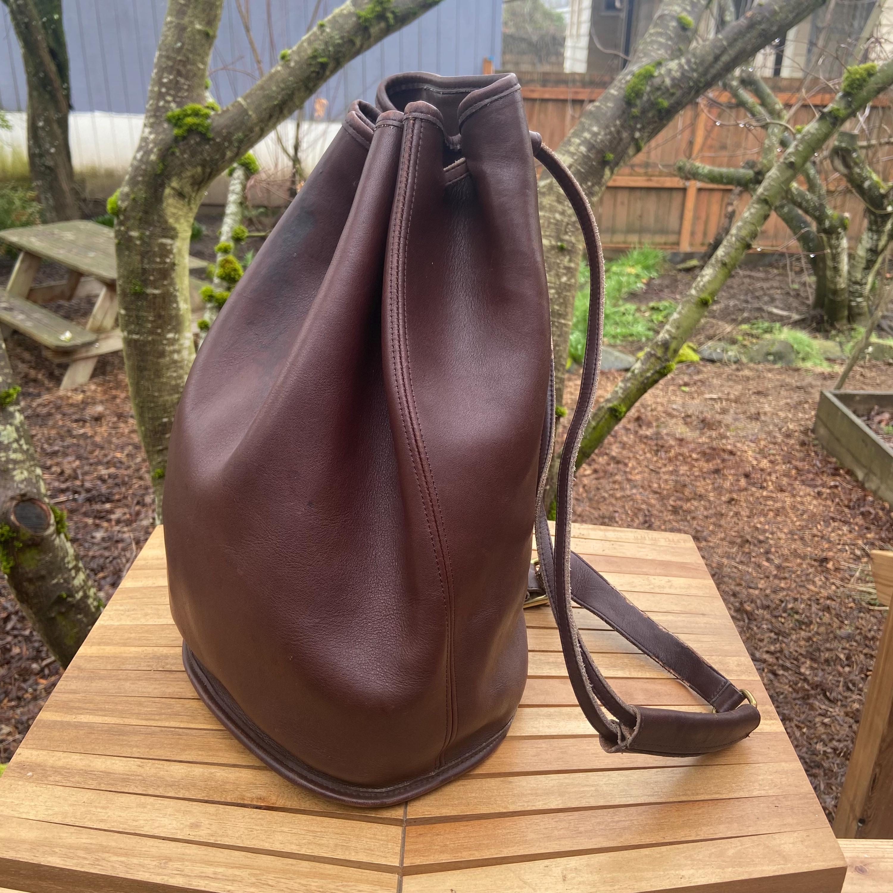 Vintage Coach the Sling | Style 9929 | Mahogany | Made in USA | No