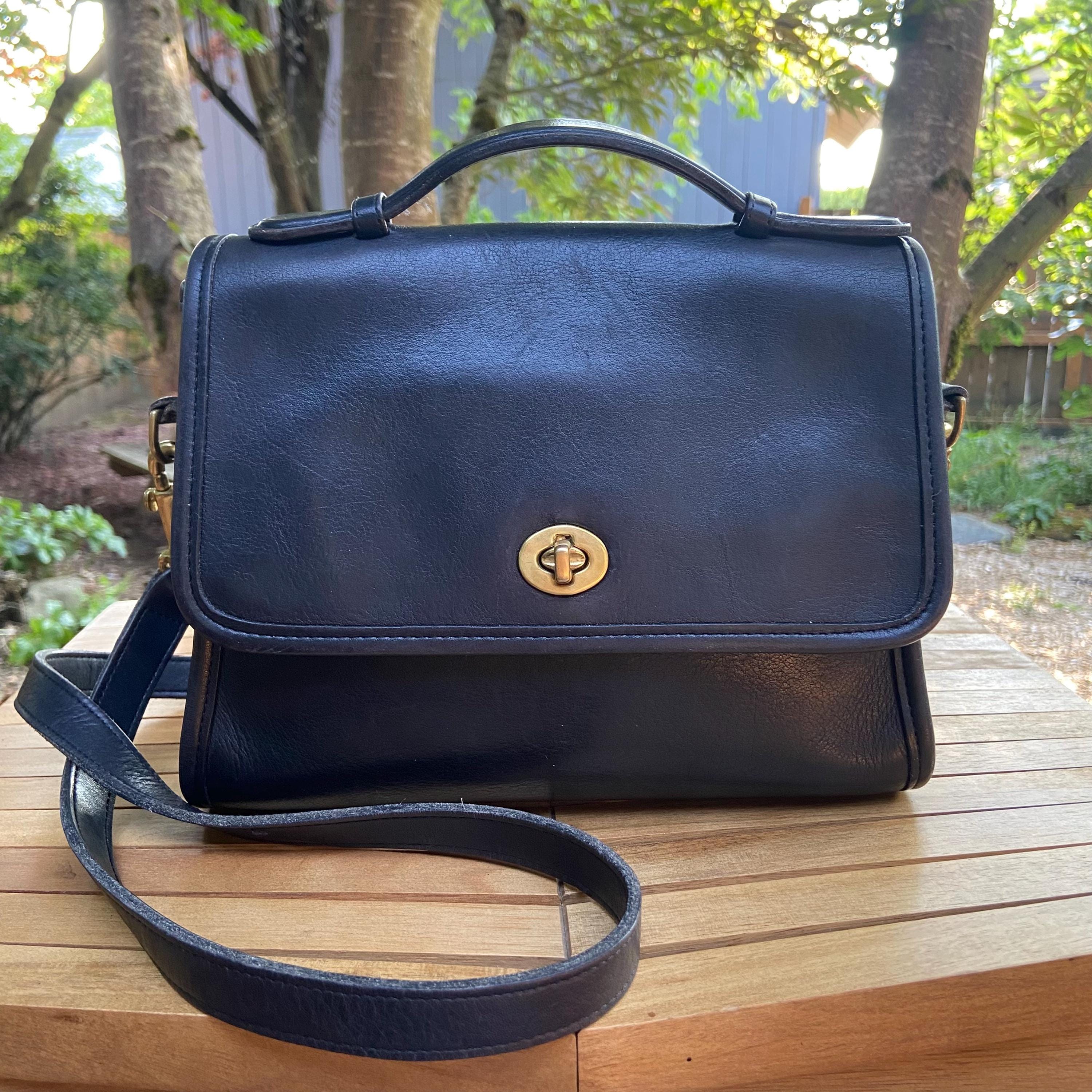 バッグ Vintage Coach 2way Messenger Turn Lock Coach Turn Lock Crossbody Bags & Handbags for Women for sale