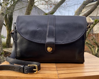 Vintage Coach Megan Bag | Style 9921 | Sapphire? | Made in USA