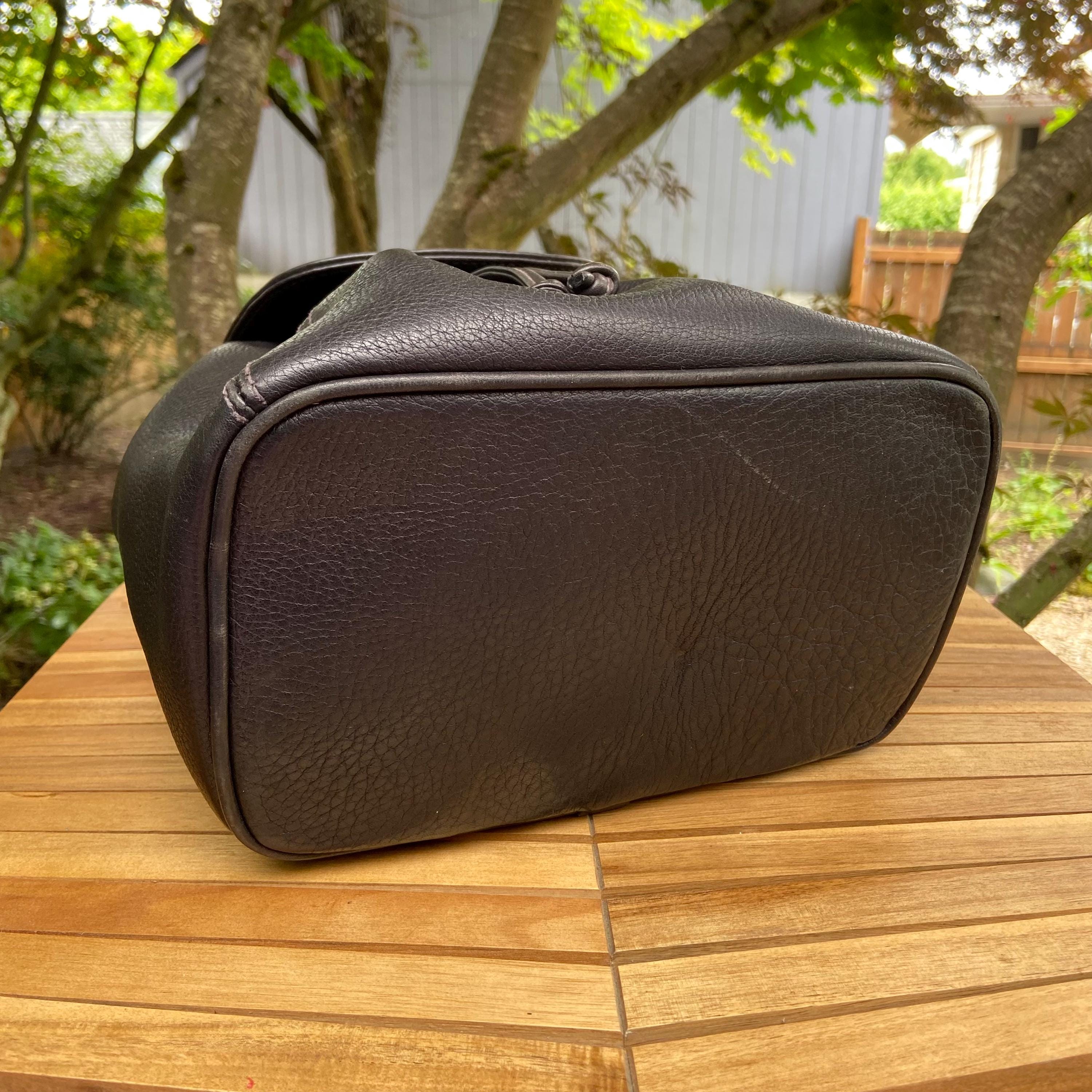 Vintage Coach Small Backpack Natural Grain | Style 4911