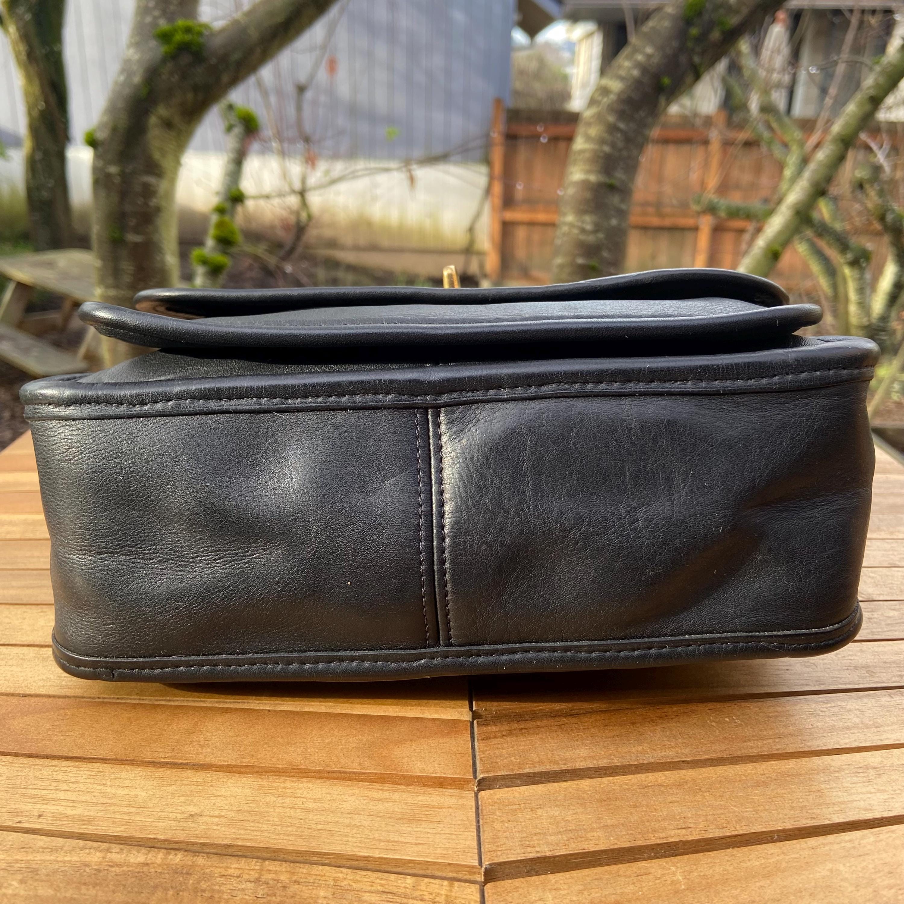 Vintage Coach Rambler's Legacy Bag | Style 9061 | Black | Made in